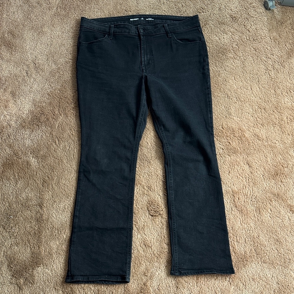 Old Navy Women's Black Boot Cut Jeans